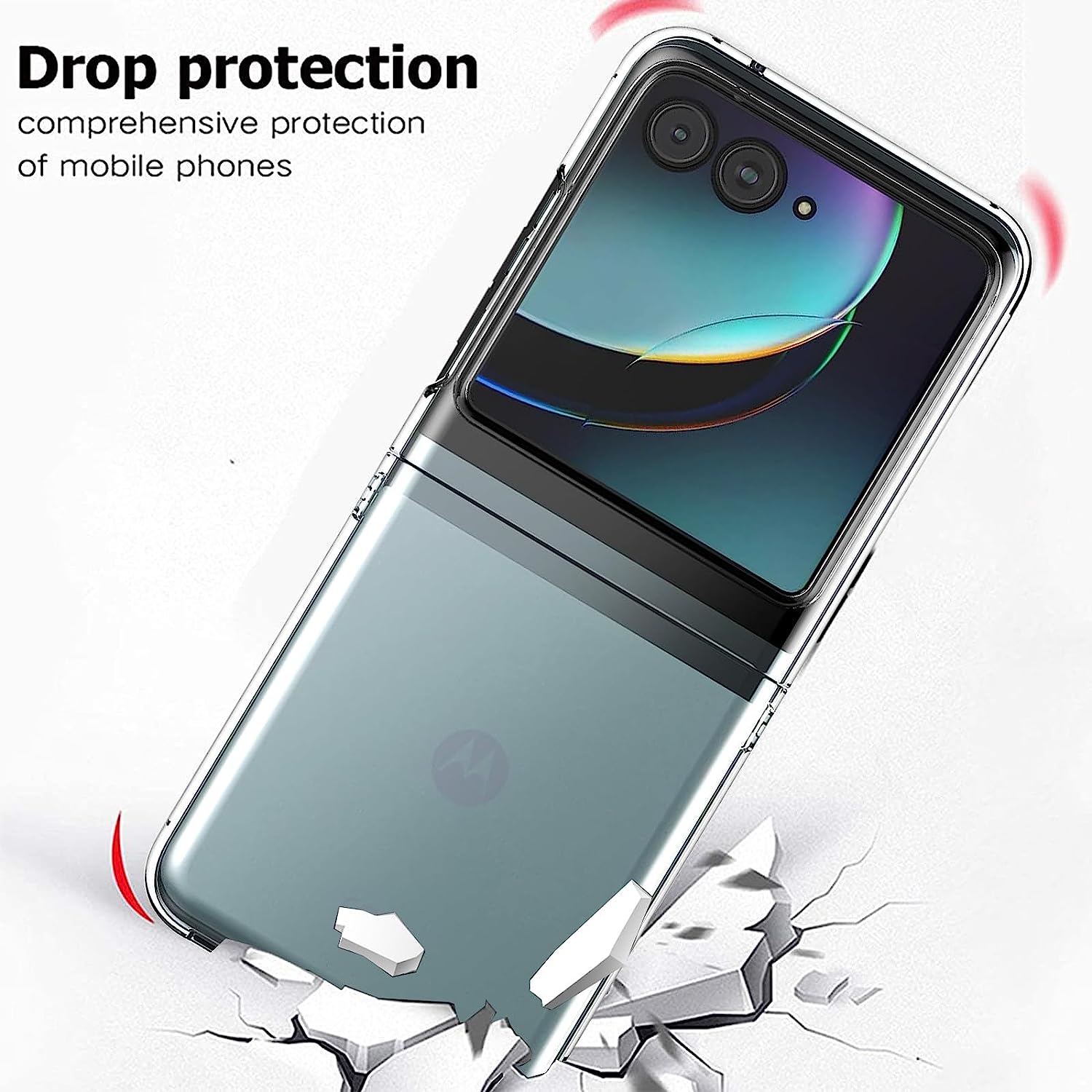 Coque souple en TPU pour Motorola Moto Razr+ Plus / Razr 40 Ultra (2023) Coque souple en TPU pour Motorola Moto Razr+ Plus / Razr 40 Ultra (2023)